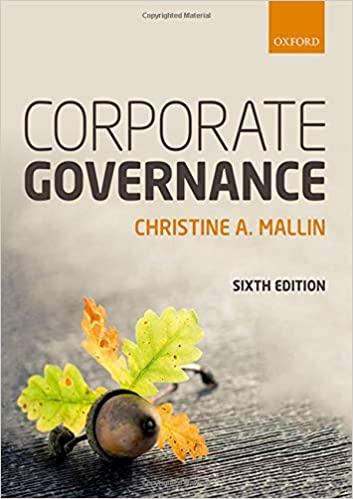 (PDF)Corporate Governance 6th Edition by Christine Mallin