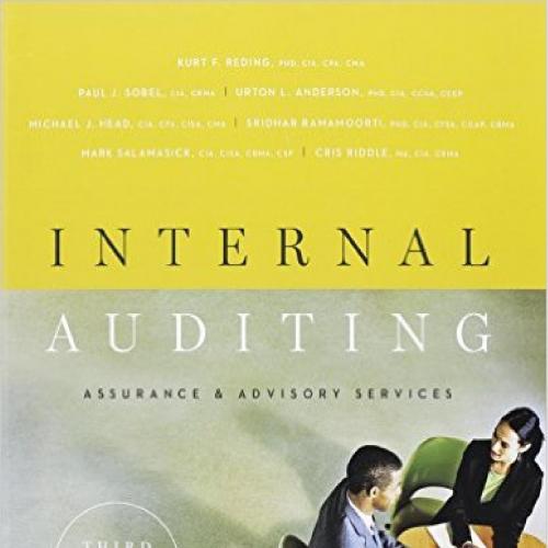 Internal Auditing Assurance & Advisory Services, 3rd Edition - A & Mark Salamasick CIA CISA CRM...