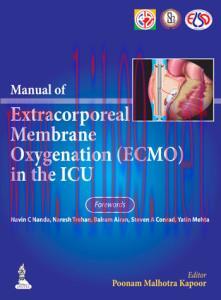 [AME]Manual of Extracorporeal Membrane Oxygenation (ECMO) in the ICU