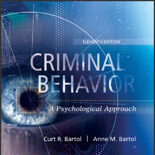 (PPT)Criminal Behavior A Psychological Approach, 11th Edition Curt R. Bartol.zip