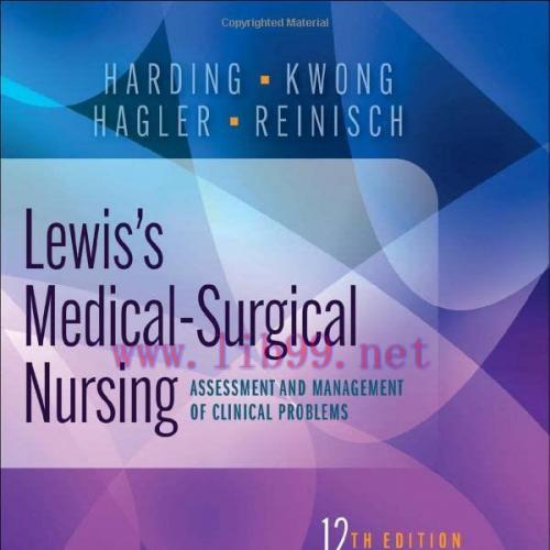[AME]Lewis's Medical-Surgical Nursing: Assessment and Management of Clinical Problems, 12th edi...