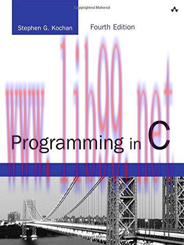 [FOX-Ebook]Programming in C, 4th Edition