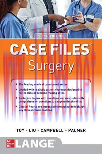 [AME]Case Files Surgery, Sixth Edition (High Quality PDF)