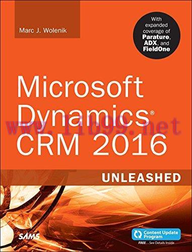 [FOX-Ebook]Microsoft Dynamics CRM 2016 Unleashed: With Expanded Coverage of Parature, ADX and F...