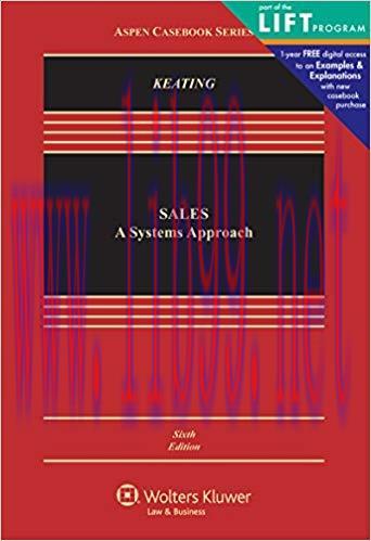 [EPUB]Sales: A Systems Approach 6E