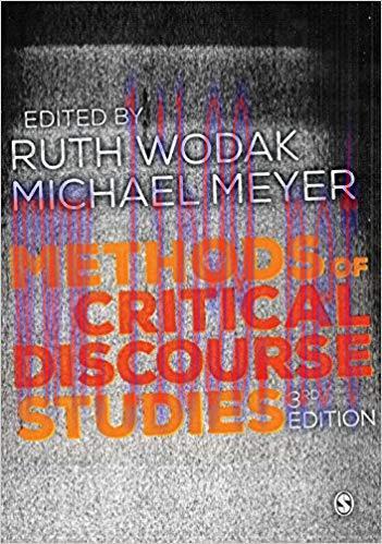 Methods of Critical Discourse Studies (Introducing Qualitative Methods series) 3rd Edition,