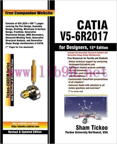 [PDF]CATIA V5-6R2017 for Designers, 15th Edition