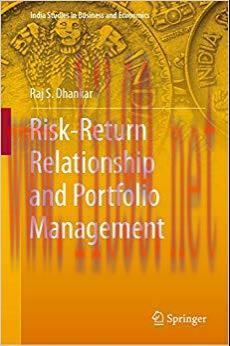 (PDF)Risk-Return Relationship and Portfolio Management (India Studies in Business and Economics...