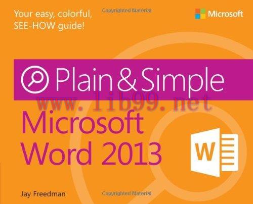 [FOX-Ebook]Microsoft Word 2013 Plain & Simple