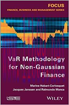 (PDF)VaR Methodology for Non-Gaussian Finance 1st Edition