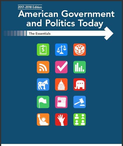 (Test Bank)American Government and Politics Today Essentials 2017 2018 Edition 19th Edition.rar