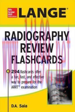 [AME]LANGE Radiography Review Flashcards (ORIGINAL PDF from_ Publisher)
