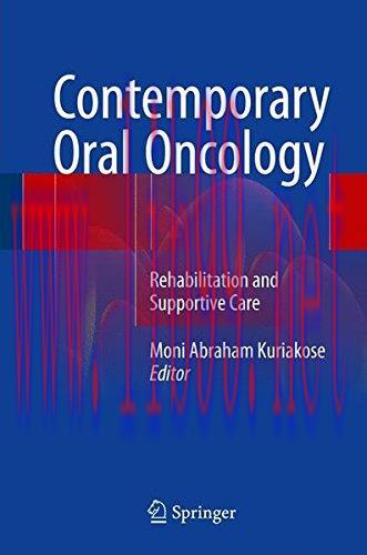 [AME]Contemporary Oral Oncology: Rehabilitation and Supportive Care (PDF)