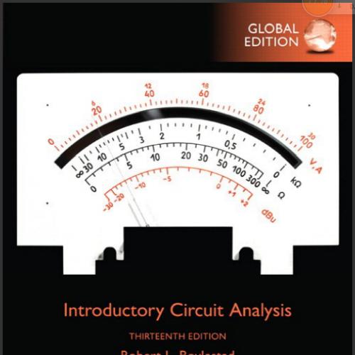 (Solution Manual)Introductory Circuit Analysis, 13th Global Edition by Robert L. Boylestad.rar