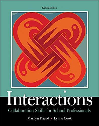 (PDF)Interactions Collaboration Skills for School Professionals (What&rsquo;s New in Special Educatio...