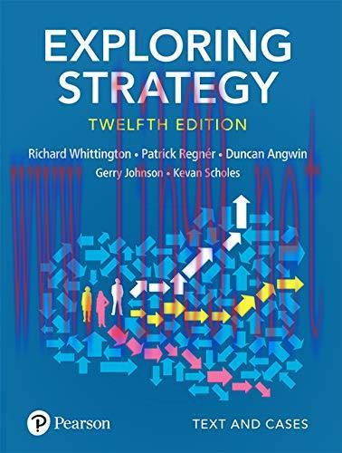 (PDF)Exploring Strategy, Text and Cases, 12th Edition