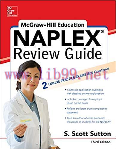 [AME]Mcgraw-Hill Education Naplex Review (Mcgraw Hill's Naplex Review Guide), 3rd Edition (ePub...