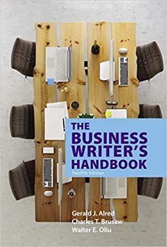 (PDF)The Business Writer’s Handbook