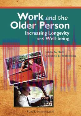 [AME]Work and the Older Person: Increasing Longevity and Wellbeing