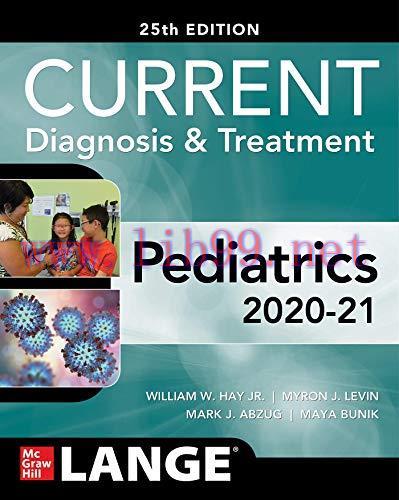 [AME]CURRENT Diagnosis and Treatment Pediatrics, Twenty-Fifth Edition (Original PDF)