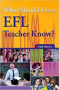 (PDF)What Should Every EFL Teacher Know?