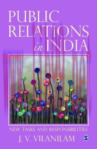 [FOX-Ebook]Public Relations in India: New Tasks and Responsibilites