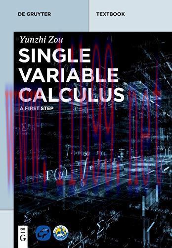 [FOX-Ebook]Single Variable Calculus: A First Step