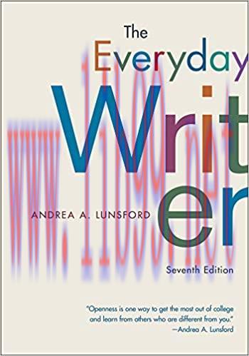 [PDF]The Everyday Writer 7th Edition [Andrea Lunsford] PDF+Kindle
