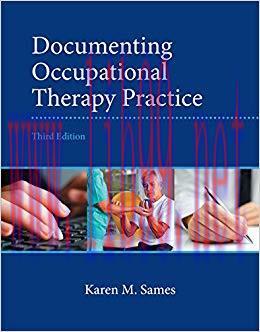 (PDF)Documenting Occupational Therapy Practice 3rd Edition