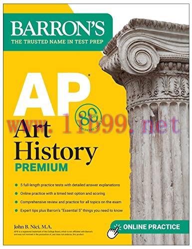 [FOX-Ebook]AP Art History Premium, 6th Edition: 5 Practice Tests + Comprehensive Review + Onlin...