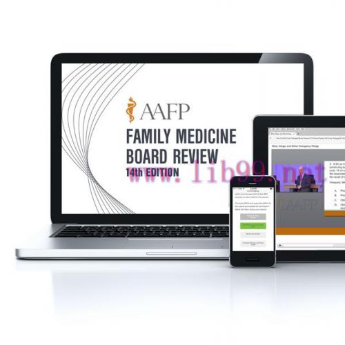 [AME]AAFP Family Medicine Board Review Self-Study Package, 14th Edition 2020 (CME VIDEOS)