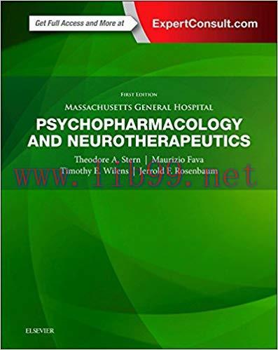 [PDF]Massachusetts General Hospital Psychopharmacology and Neurotherapeutics