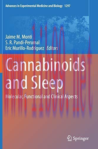 [AME]Cannabinoids and Sleep: Molecular, Functional and Clinical Aspects (Advances in Experiment...