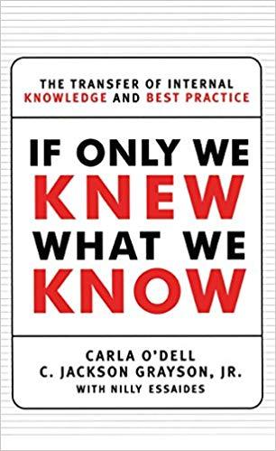 (PDF)If Only We Knew What We Know The Transfer of Internal Knowledge and Best Practi 1st Editio...