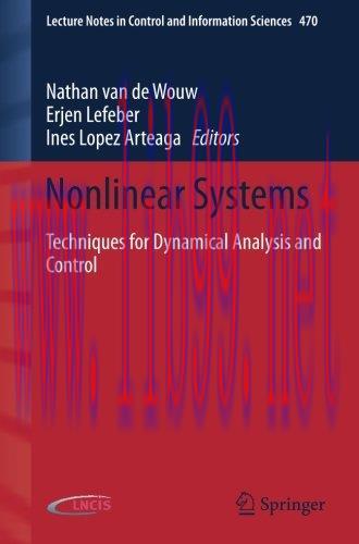 [FOX-Ebook]Nonlinear Systems: Techniques for Dynamical Analysis and Control