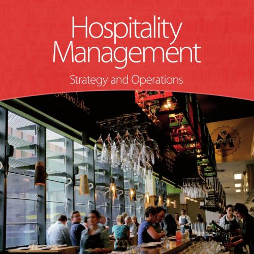 Hospitality Management Strategy and Operations 3rd edition by Van Der Wagen