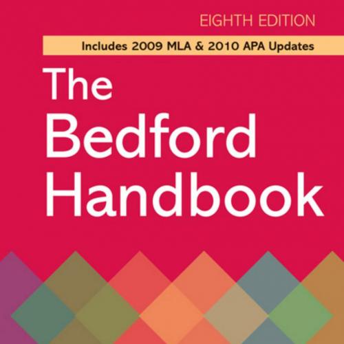 Bedford Handbook with 2009 MLA and 2010 APA Updates, The - Diana Hacker