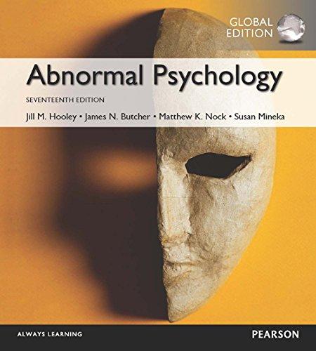 (PDF)Abnormal Psychology 17th Global Edition James N Butcher