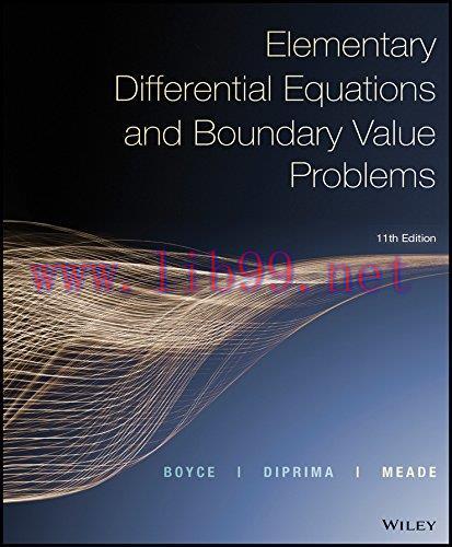 (PDF)Elementary Differential Equations and Boundary Value Problems, 11th Edition