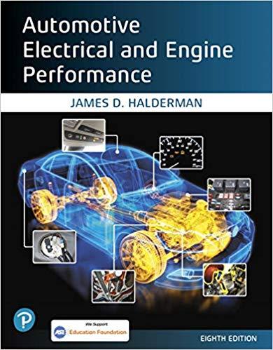 Automotive Electrical and Engine Performance, 8th Edition [James D. Halderman]