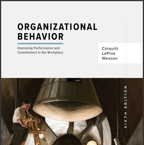 (IM)Organizational Behavior Improving Performance and Commitment 6TH.zip