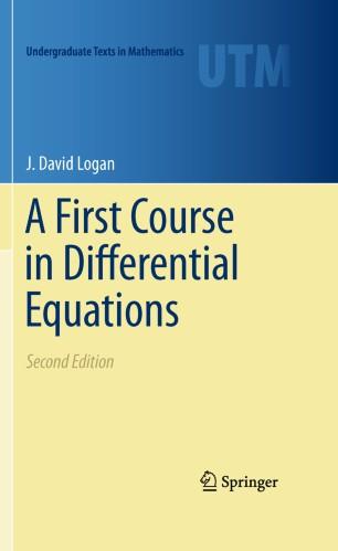 A First Course in Differential Equations
