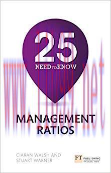 (PDF)25 Need-To-Know Management Ratios 1st Edition
