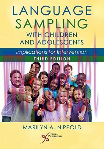 [AME]Language Sampling with Children and Adolescents: Implications for Intervention, Third Edit...