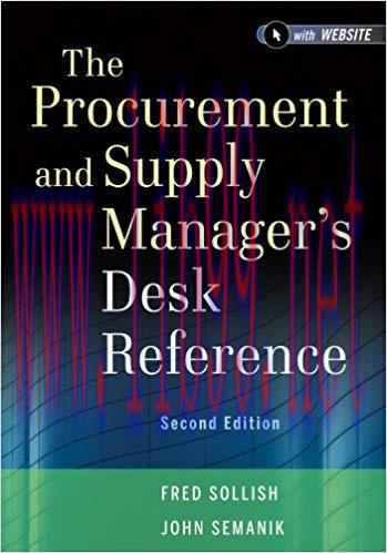 The Procurement and Supply Manager&rsquo;s Desk Reference 2nd Edition,