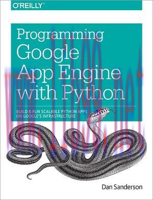 [SAIT-Ebook]Programming Google App Engine with Python