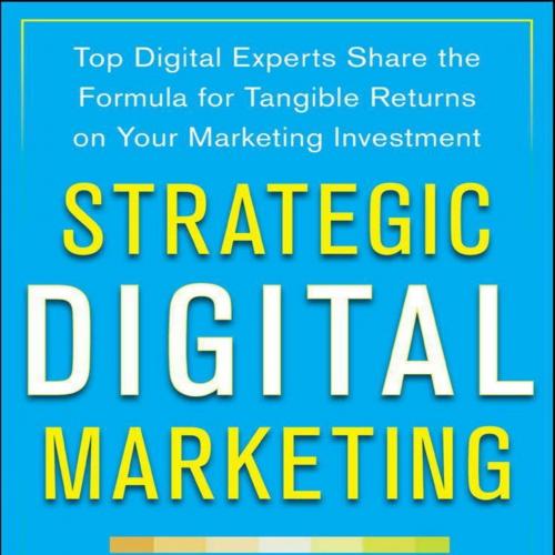 Strategic Digital Marketing by Eric Greenberg