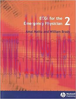 (PDF)ECGs for the Emergency Physician 2 1st Edition