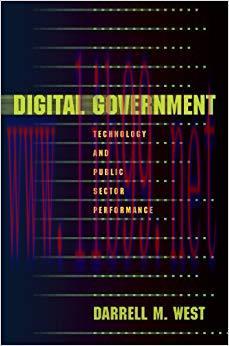 Digital Government: Technology and Public Sector Performance