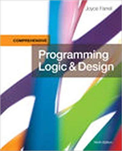 (TB)Programming Logic and Design, Comprehensive 9th edition.zip